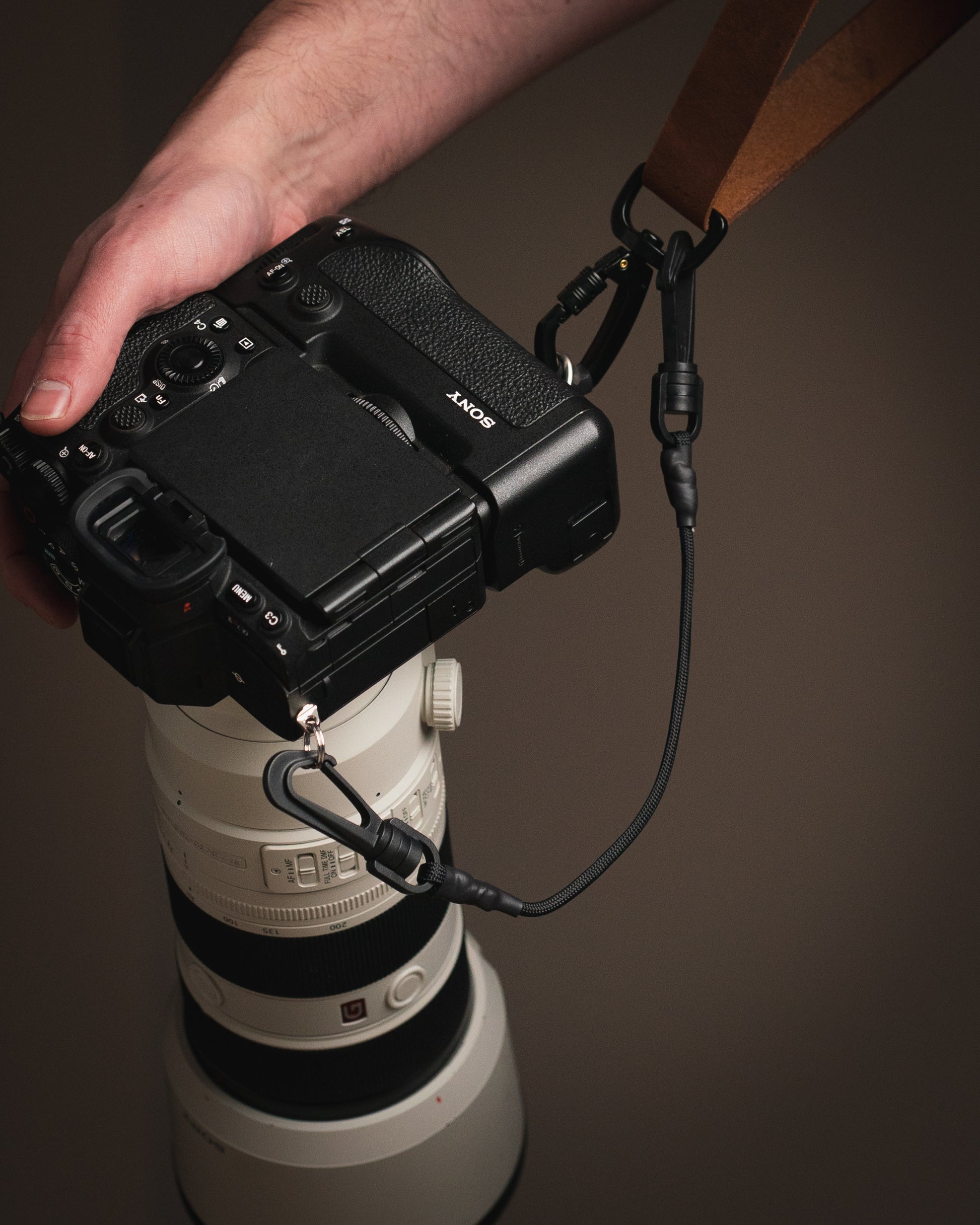 Safety tether for Journalist Hybrid Camera Strap