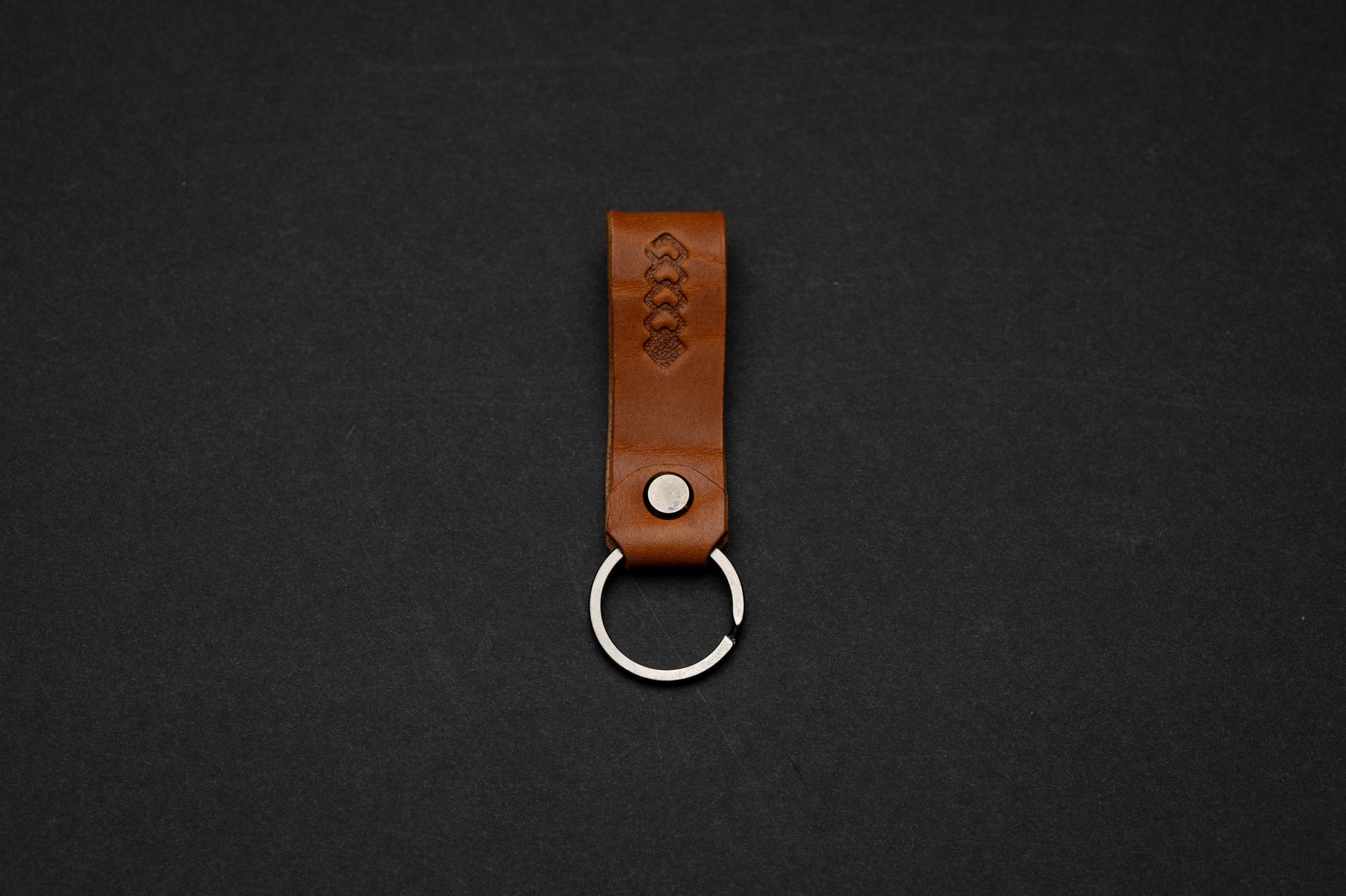 Zipper pull mini keychain