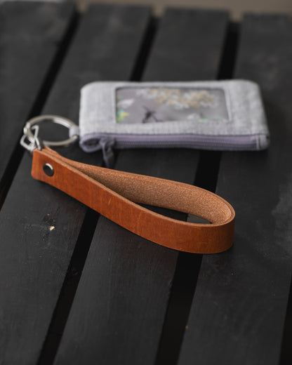 Keychain wristlet