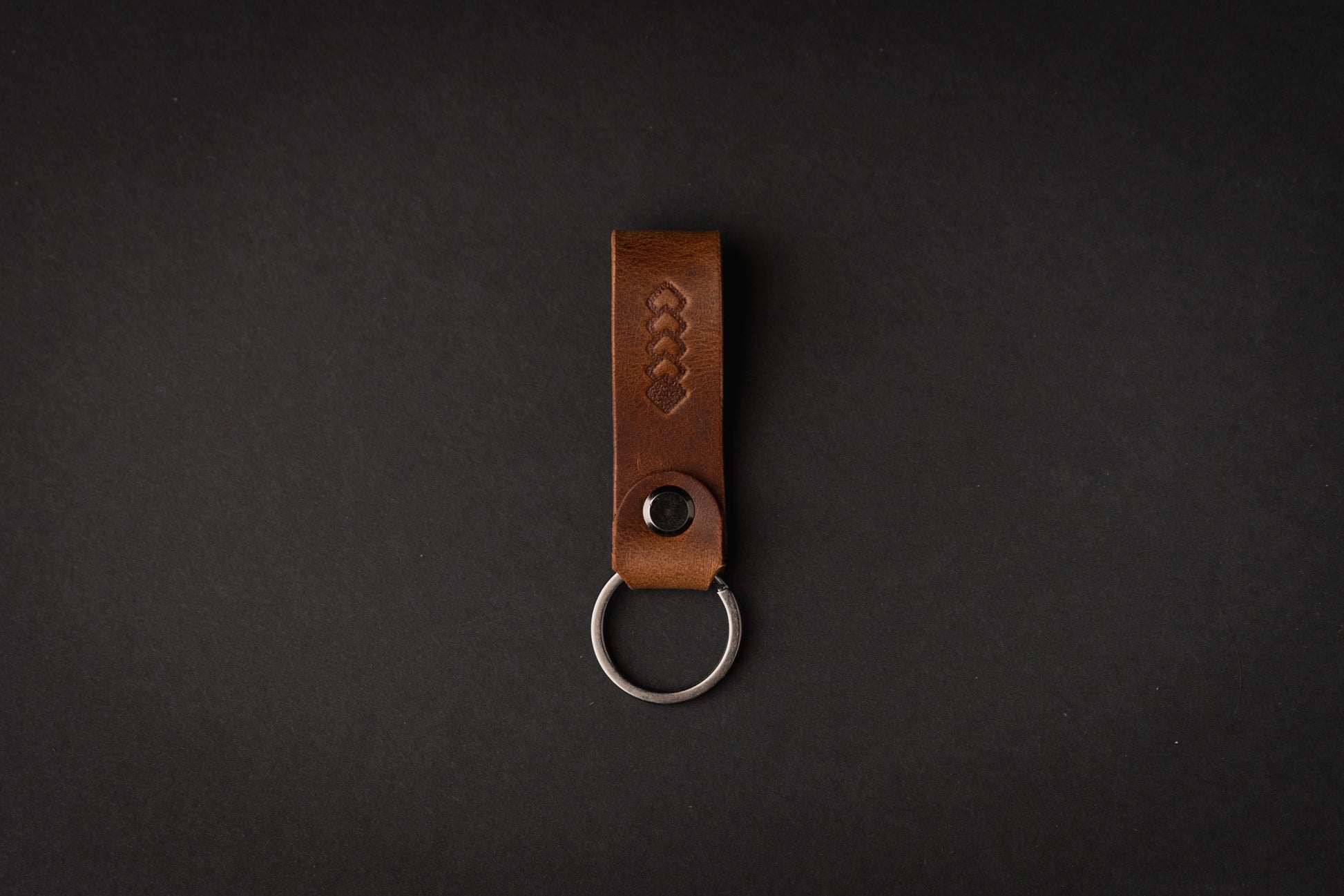 Zipper pull mini keychain