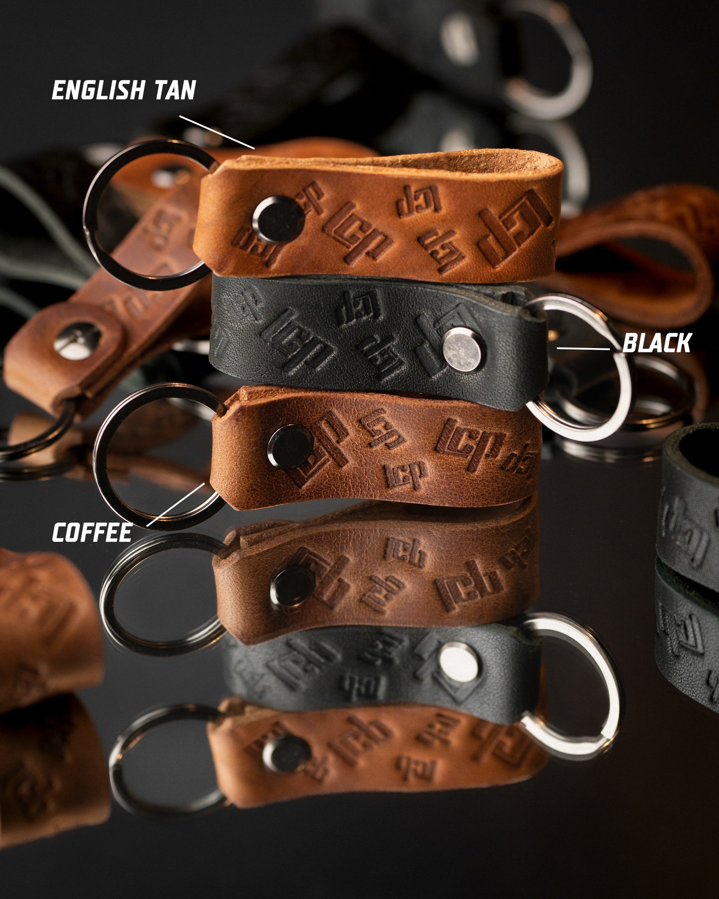 LCP Edition Zipper Pull Mini Keychain Colors