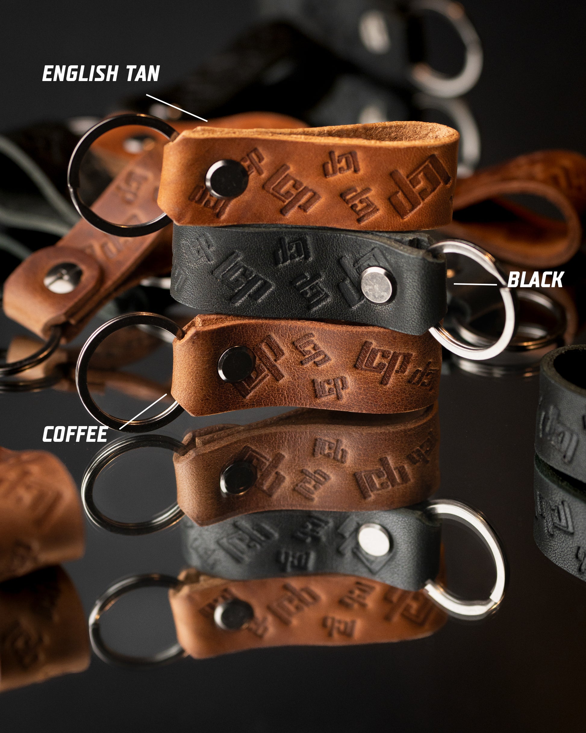 LCP Edition Zipper Pull Mini Keychain Colors